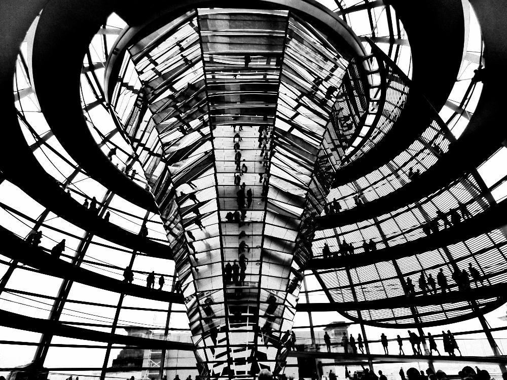 Reichstagsgebaude Inside Photo